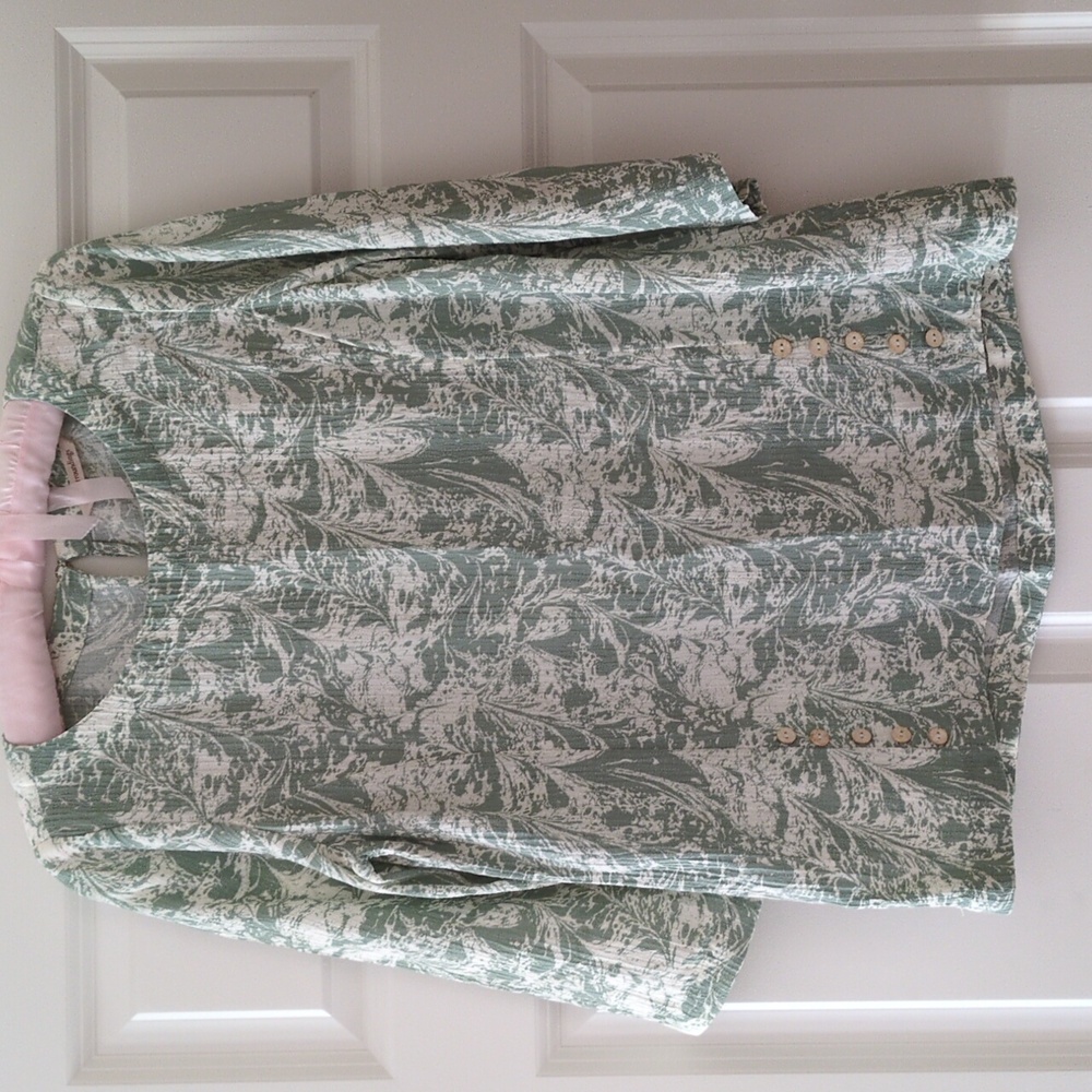 Soft Surroundings Oceo Gauze Tunic XS Like New
